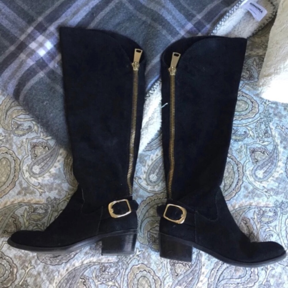 Vince Camuto suede knee high boots